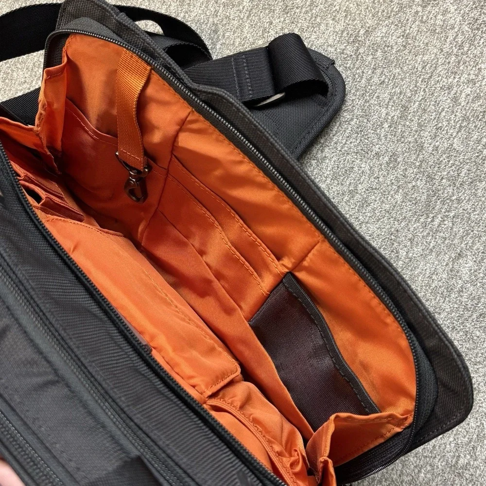 Briggs & Riley Verb Speedy Mini Laptop Bag Travel Briefcase School Black VB401-4